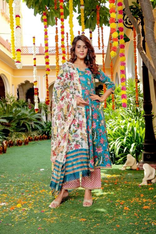 FULPARI Women Kurta Palazzo Set