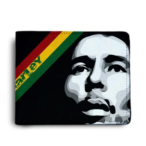 Shopmantra Pu Leather Bob Marley D Quote Printed Wallet (BT00000575)