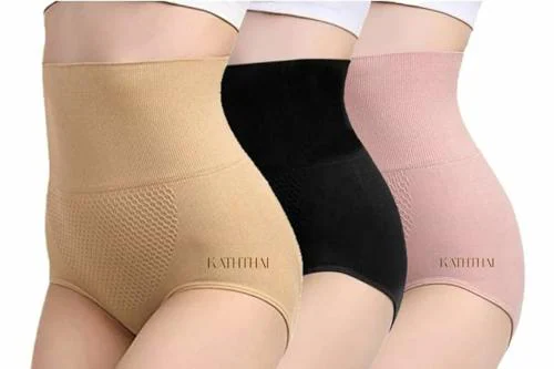 KATHTHAI Shapewear | Shaper Briefs for Women | Tummy Tucker Shapewear | Panty for Women | Waist Body Shaper | Shapewear Panties | Tummy Control Underwear | Seamless Shapewear-S