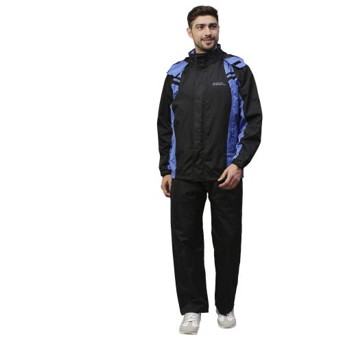 ZEEL Seam Sealed Raincoat High Neck Jacket with Hood