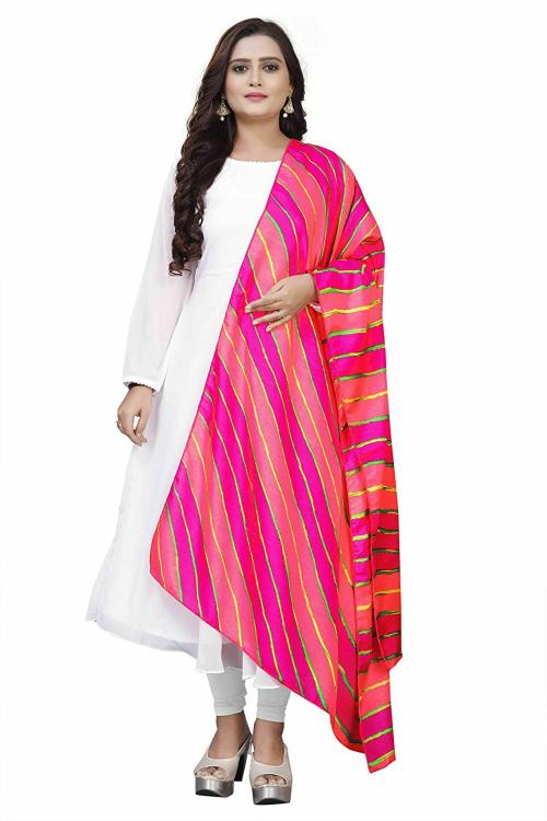 Harrica Women Georgette Kurti With Dupatta