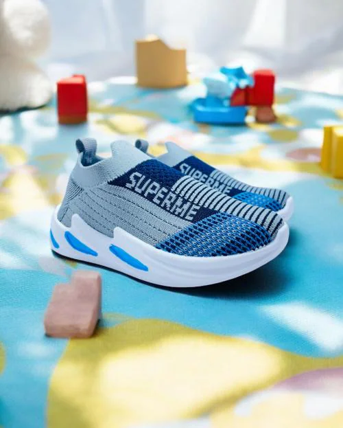 Fabbmate Light Weight Slip on Sneakers for Boys & Girls Kids Sports shoes Pack of 1