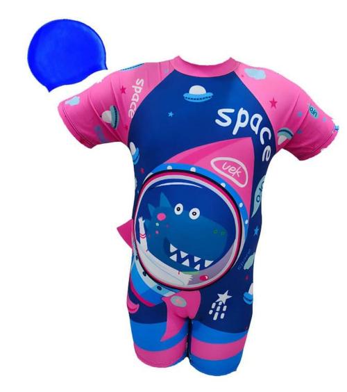 TEMPEST Boy's Poly Spandex Multipurpose Wear Half Length for Swimming Costume, Diving, Cycling, Aerobics,Skating