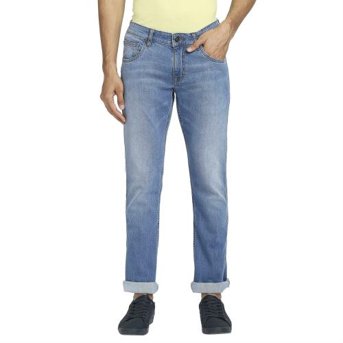 Buy COLORPLUS White Tapered Men Jeans Online at Best Prices in India