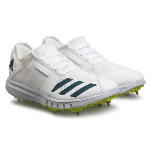 Adidas Men Howzat Spike 20 White Cricket Shoes
