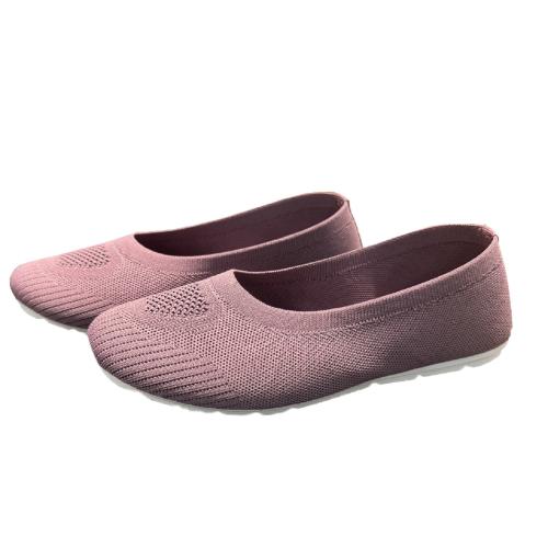 GASSIL Women's Slip-On Light-Weight, Breathable, Comfortable Ballie,soft Cushioned Footbed with Anti Skid Sole Purple Color ( Active, Walking, Gym, Office )