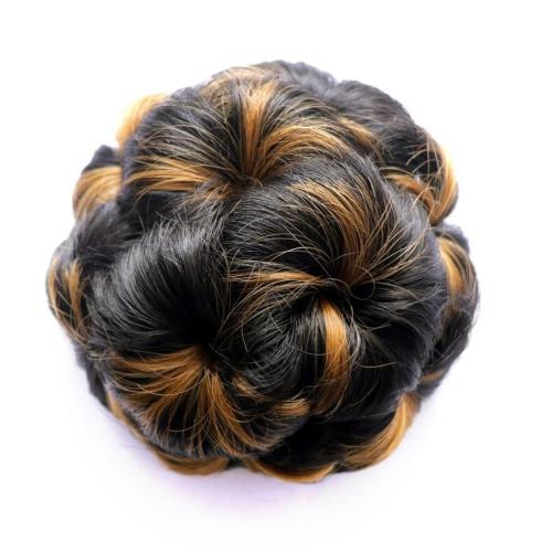 Buy Navmav Gold Synthetic Artificial Bun Hair Extension (Women) Online