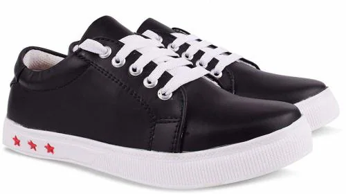 Commander Women Black Causal Shoes