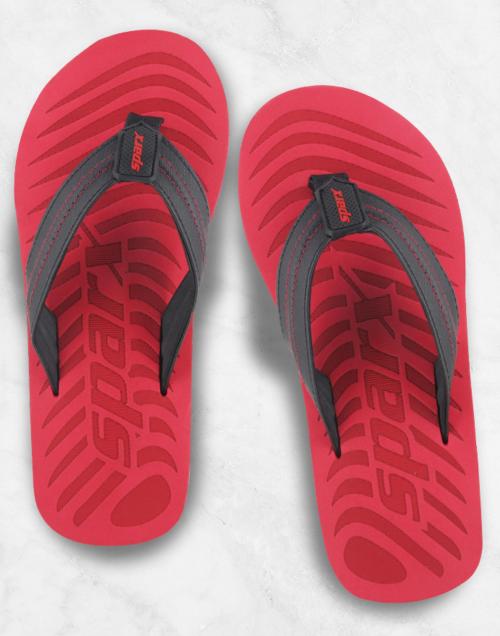 Sparx Red casuals Slippers Men SFG-605