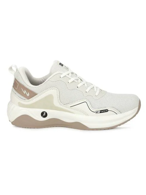 Campus HASHBRO Off White White Men's Running Shoes