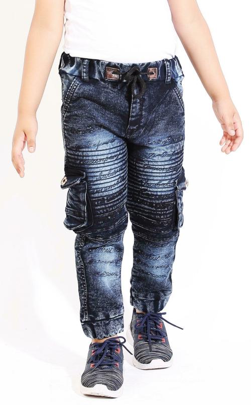 AD & AV Boys Multicolor Solid Denim Single Jeans