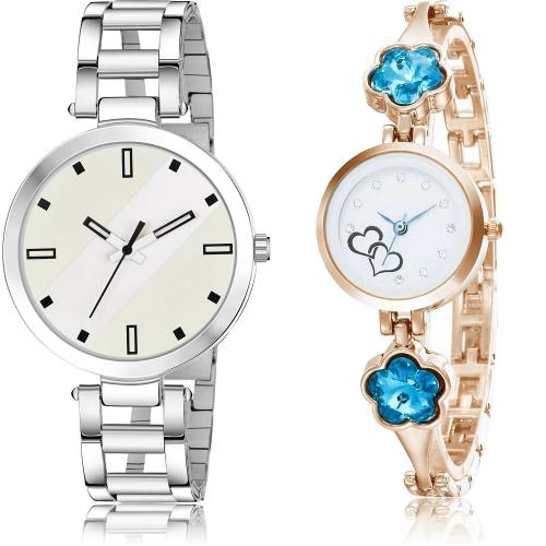 NEUTRON White Analog Watch For Women and Girls - GM235-G435