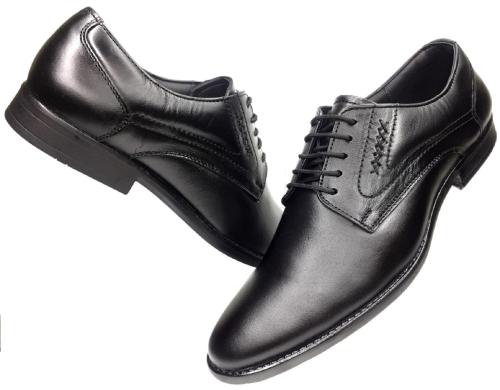 KOXA Leather Formal Lace-Up Shoes for Men