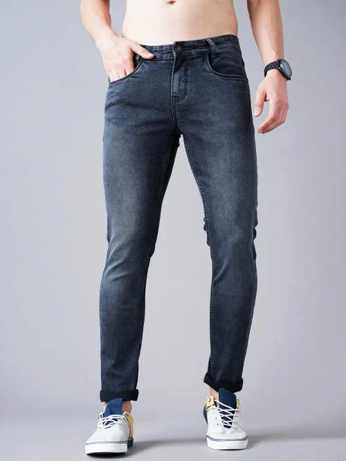 Jean Cafe Slim Fit Rare Vintage Collections DENIM JEANS Black Size 34