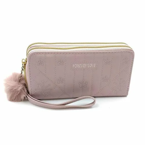 PRP Collection Clutch for Women | Compact Stylish Girls Hand Purse | Ladies Designer Accessories Wallet PINK