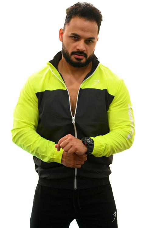 Fuaark Trainer Jacket Neon Green