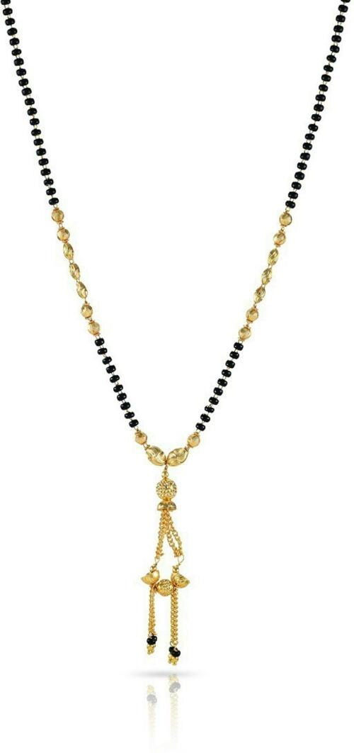 Buy Charms Ethnic Gold Plated Festive Look Alloy Mangalsutra () Online
