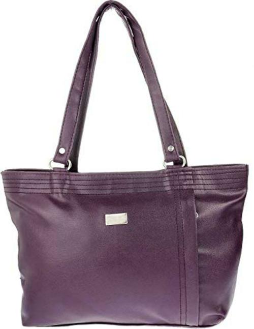 JG Shoppe Women's & Girls Stylish Fashionable Hand-Held Handbag Purse For Shopping/Mall/Travel (White)