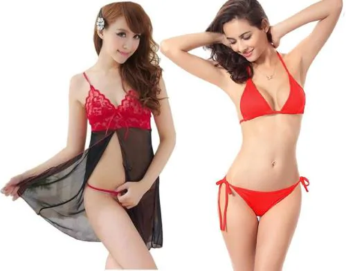 Iyaracollection Women Red Self Design Net, Pure Satin Bra And Panty Set