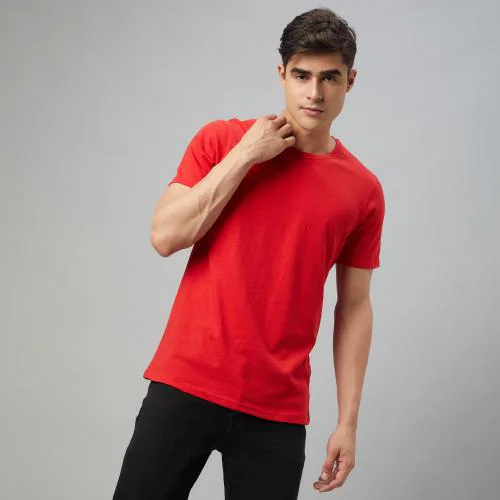 FTX Men Round Neck Cotton Rich Pack Of 1 Tshirt (755_3)_XL