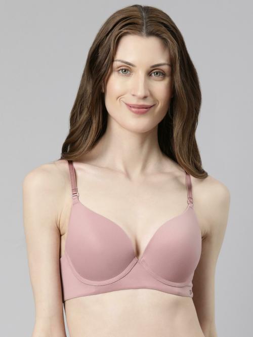 Enamor F114 Air Brush Push-Up Bra for Women- Medium Coverage, Padded and Wired