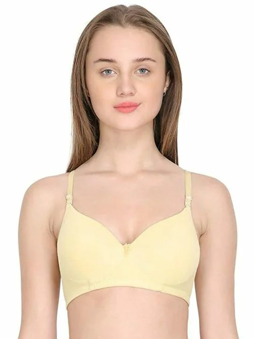 Buy Pridila - Feel it Free Women's Heavily Padded Wired Cotton Push-Up Bra  for Girls and Womens Online at Best Prices in India - JioMart.