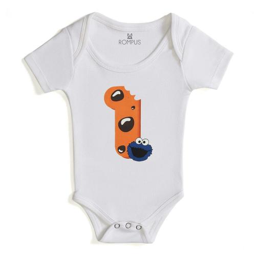 ROMPUS Unisex Baby Pure Cotton Bodysuit (0-3M)