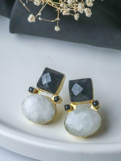 Johori Stud Earring Gold (For Women)