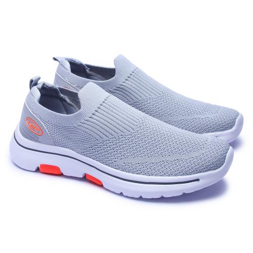 Lancer THUNDER-20LGR-ORG Light Grey Sports Shoes