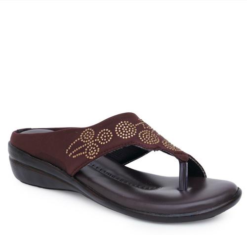Stepee Trendy & Stylish BROWN Heel Sandals For Women