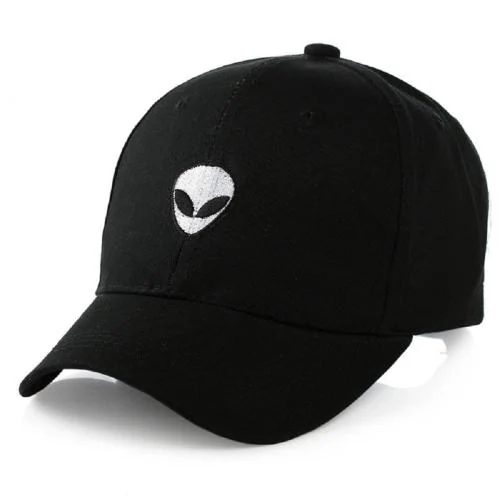 Handcuffs Unisex Cotton Cap (BF Alien Cap_Black_Black_Free Size)