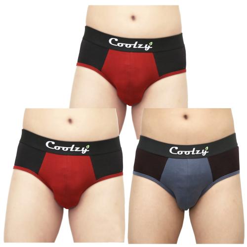 COOLZY Men Brief (Pack of 3)