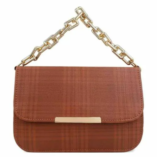 MN BAGS HAND BAGES FOR WOMEN USE FOR PARTY AND FASTIVAL | COLOR-BROWN