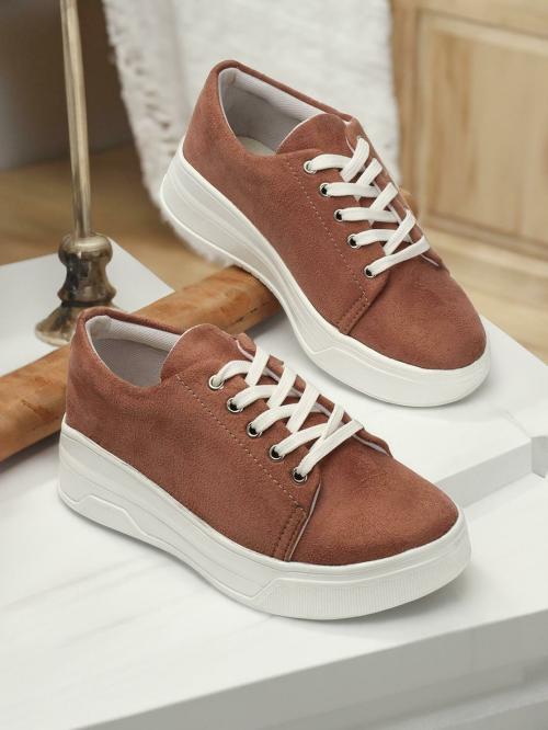 Sneakers For Women (Brown)