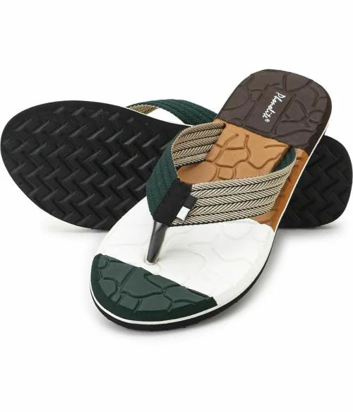 Phonolite Orange Slippers for Men