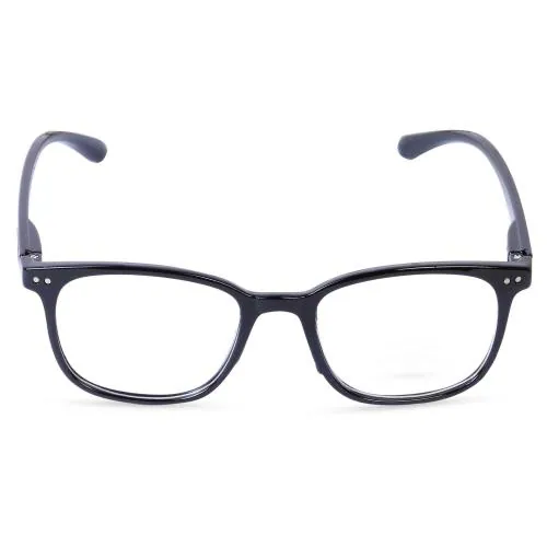 Freddy Full Black Unisex Blue Cut Anti Reflection Glasses Full Frame Spectacles Glasses For Digital Screens.