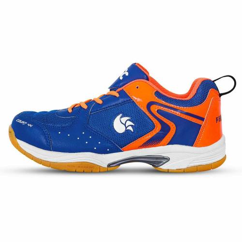 DSC Court 44 Badminton Shoes (Navy Orange) Size-7
