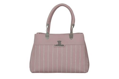 LADY QUEEN Lavender PU Leather Women Handbag (LQ-00018LG)