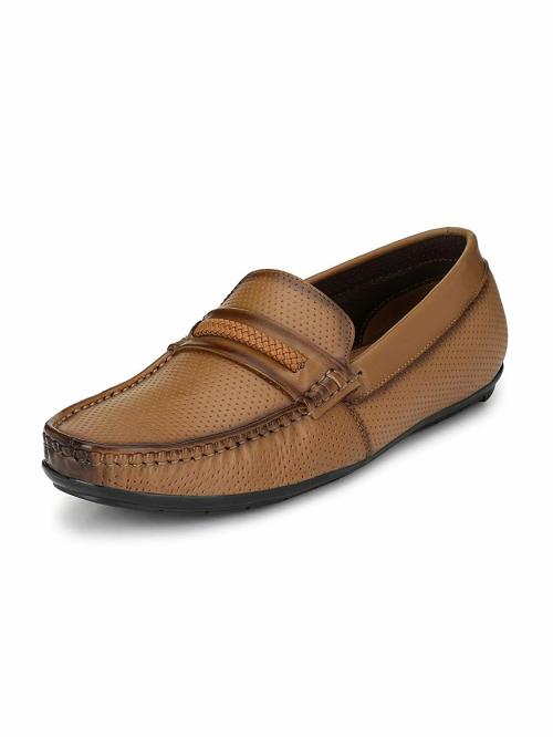 HiREL'S Men Leather Loafers