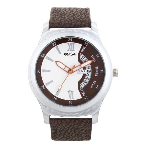 BITCOIN Wrist Watch For Men With Day & Date Indicator