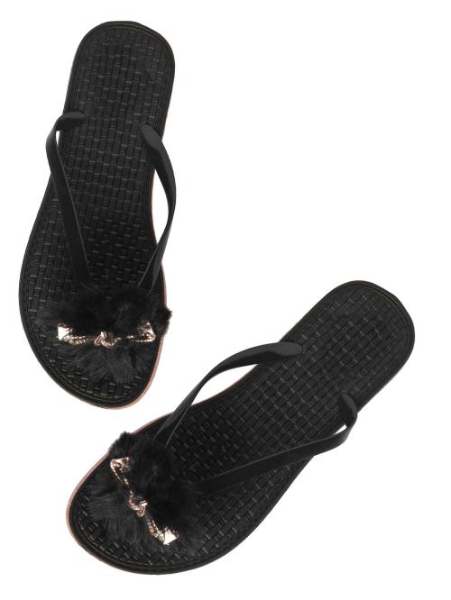 Buy Brauch Women Black Flip Flops Online at Best Prices in India JioMart.