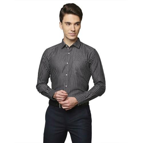 Park Avenue Men Formal Dark Grey Shirt