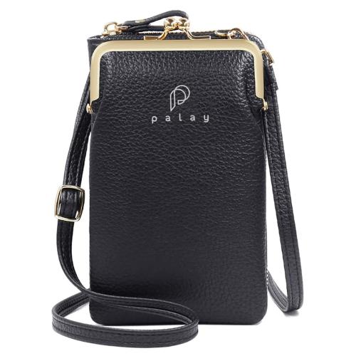 PALAY Women Crossbody Phone Bag Ladies Wallet Small Soft PU Leather Cell Phone Purse Mini Shoulder Bag with Strap Card Slots