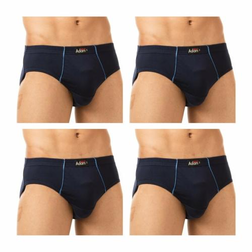 Ranjit Smart Men's Cotton Brief (Pack of 4) (Assorted Colours) (Assorted, 2XL)
