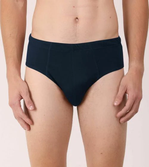 THE BLAZZE Men's Multicolor Solid Cotton Briefs