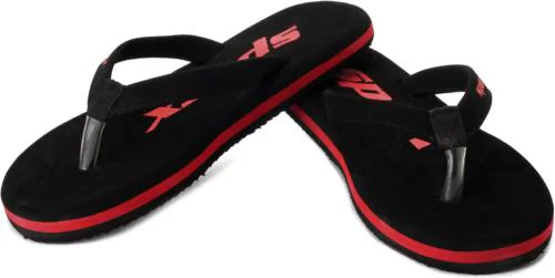 Sparx Men SFG-23 Black Red Flip Flops