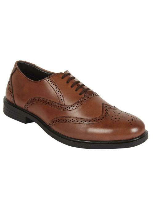 Vardhra Men's Brown Formal Shoes
