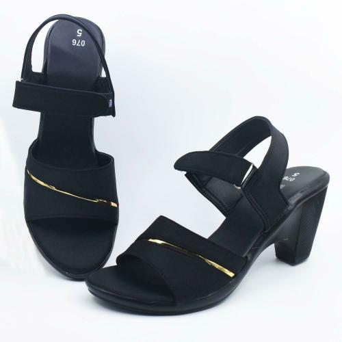 HardForce Black Wedges For Women || Heels For Women || Sandals for Women||