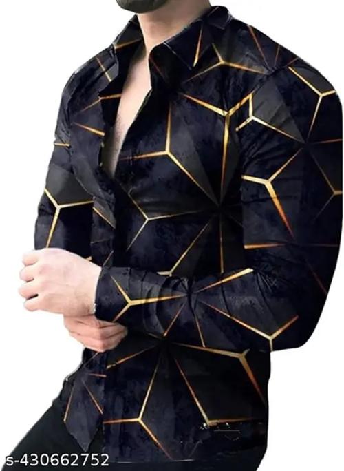 OCtaviAN Mens Full Sleeve Lycra Shirt 432-L