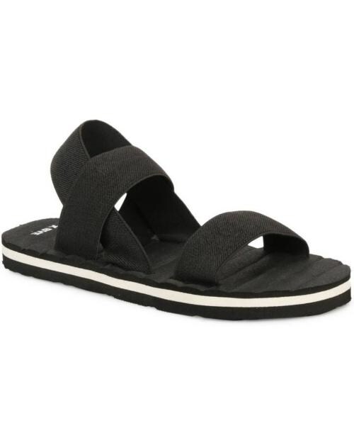 X BYE Men's Black Casual Sandals